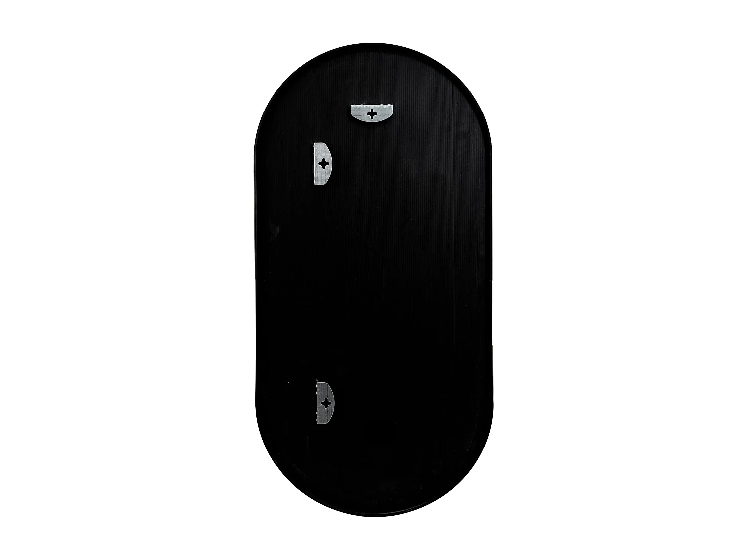 Miroir mural ovale 30 noire 60 x 2.8 x 30 cm 03_0007952