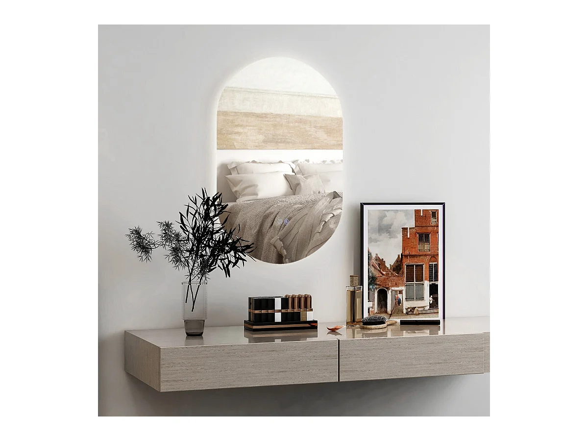 Miroir mural de salle 50 x 0 x 80 cm 20_0006308