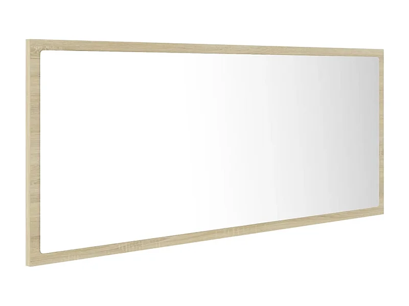 Espelho LED para banheiro 100 x 8,5 x 37cm acrílico sonoma carvalho 02_0006960