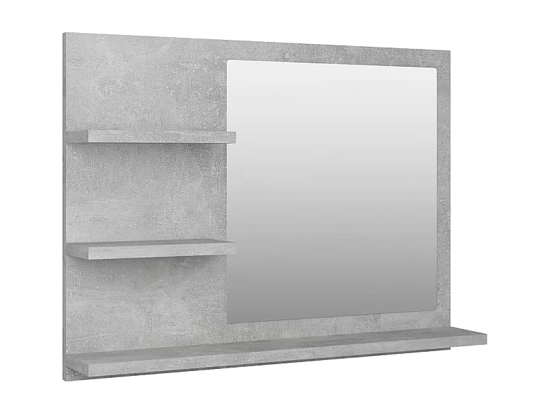 Miroir de salle de grise 60 x 10.5 x 45 cm 02_0006944