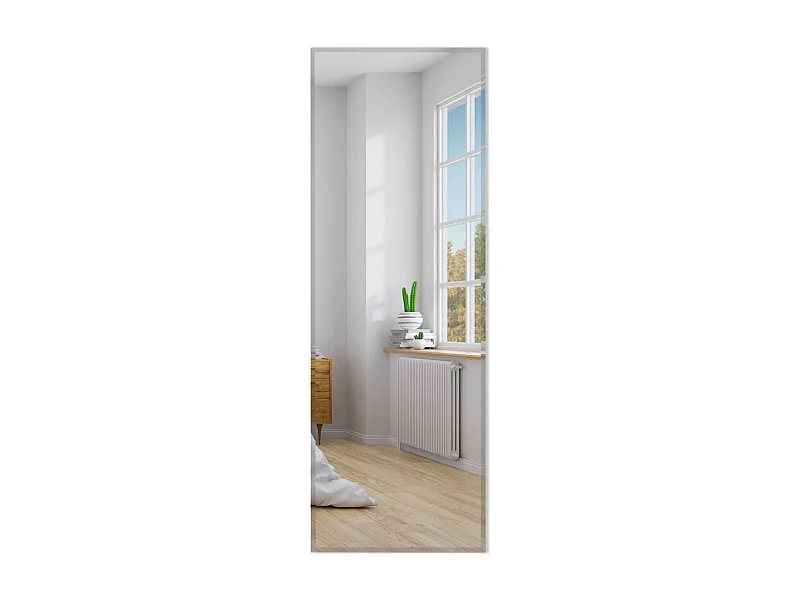 Miroir mural psyché rectangulaire blanche 110 x 4 x 38 cm 20_0006309