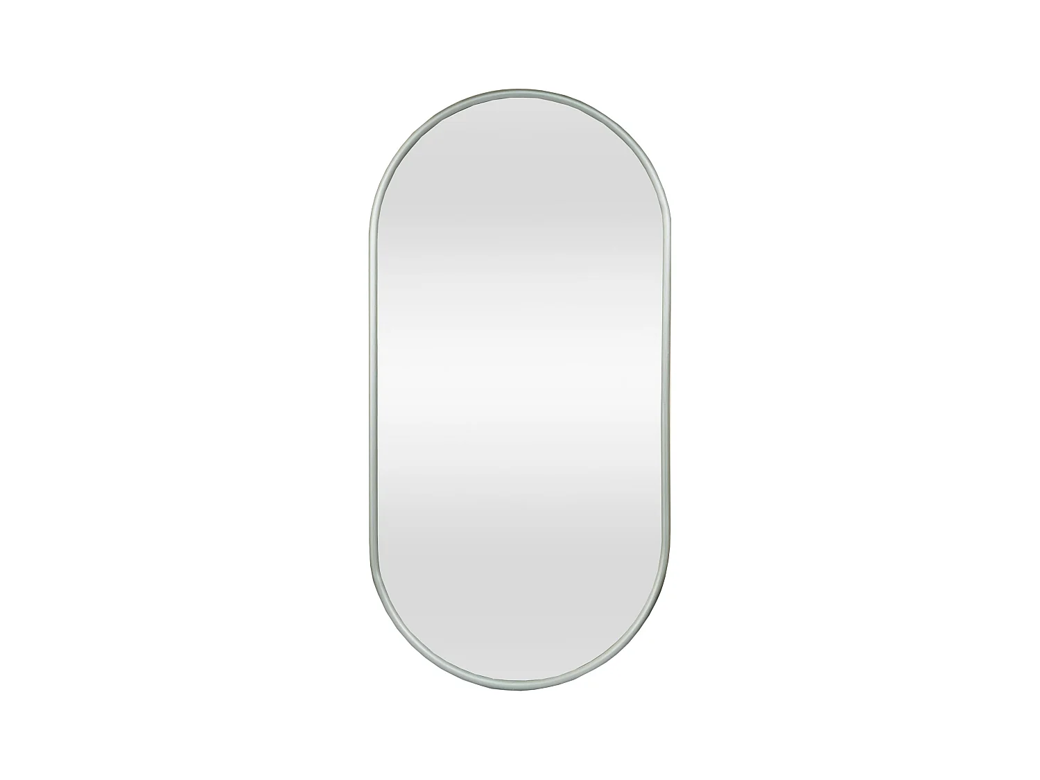 Miroir mural ovale 30 grise 60 x 2.8 x 30 cm 03_0007951