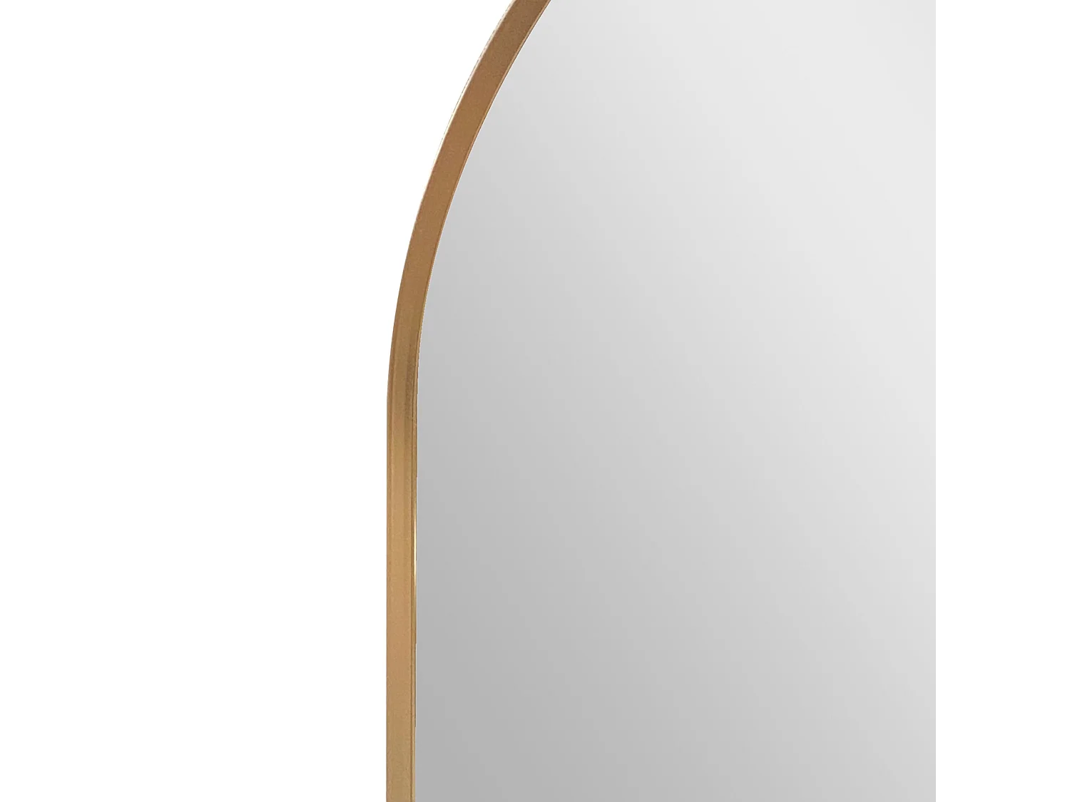 Espelho de parede elíptico 40 x 80 cm ouro 03_0007898