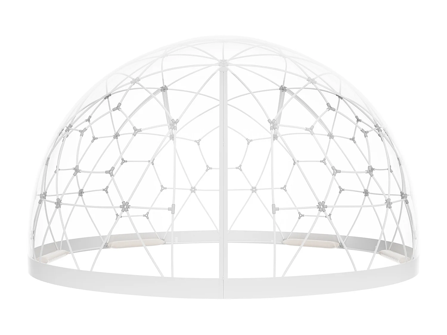 Tente SucceBuy Dôme à Bulles de 24cm Abri d'Extérieur avec Fenêtre Transparente, Parfait pour Jardin et Observatoire en Plein Air