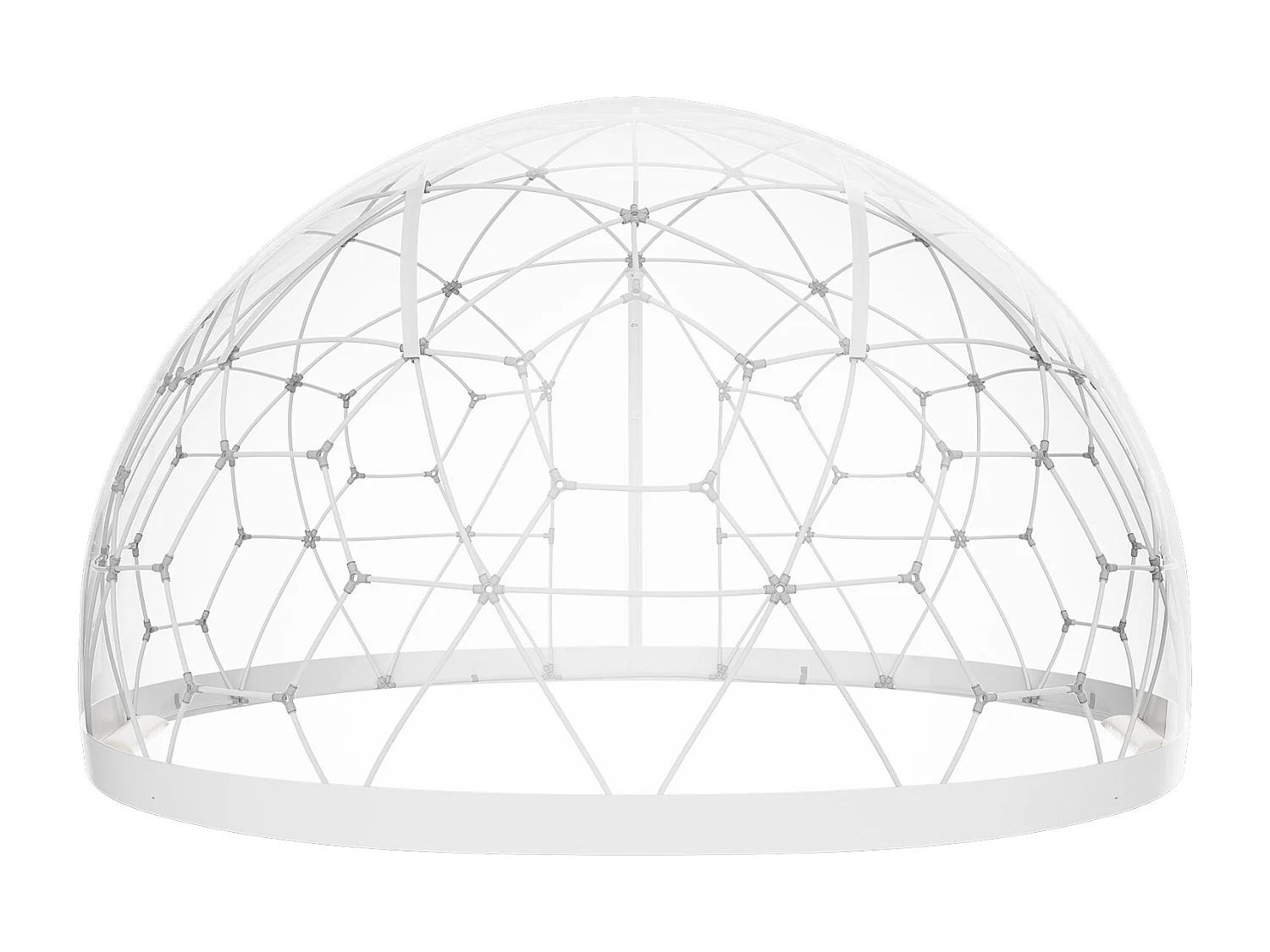 Tente SucceBuy Dôme à Bulles de 24cm Abri d'Extérieur avec Fenêtre Transparente, Parfait pour Jardin et Observatoire en Plein Air