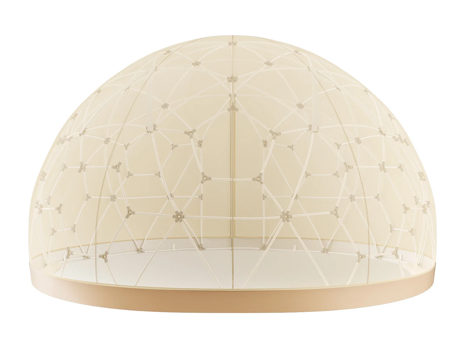 Tente SucceBuy à Bulles Dôme 24cm avec Double Couverture et Fenêtre Transparente pour Camping