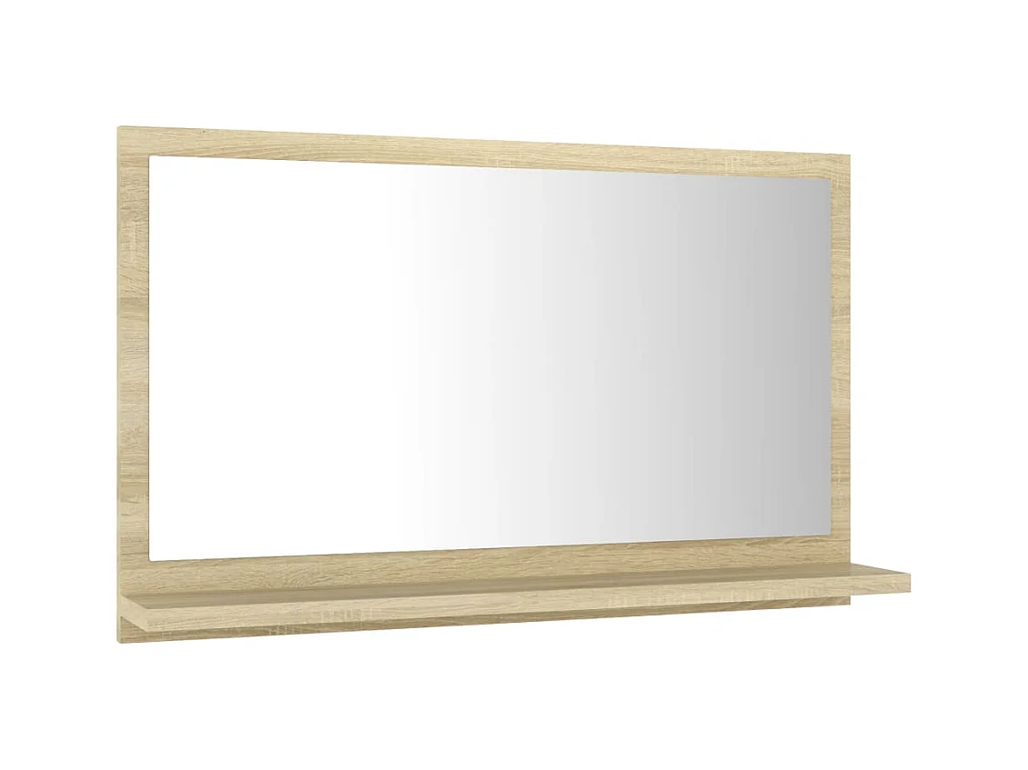 Espelho de banheiro 60x10,5x37 cm aglomerado bege 02_0006923