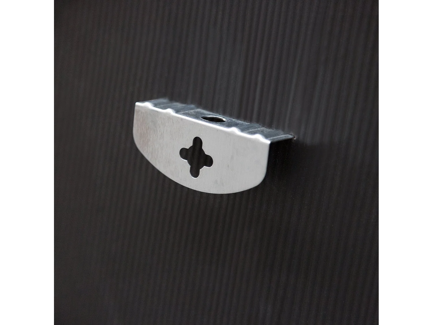 Espejo de pared con kit de montaje elíptico 40 x 80 cm blanco 03_0007897