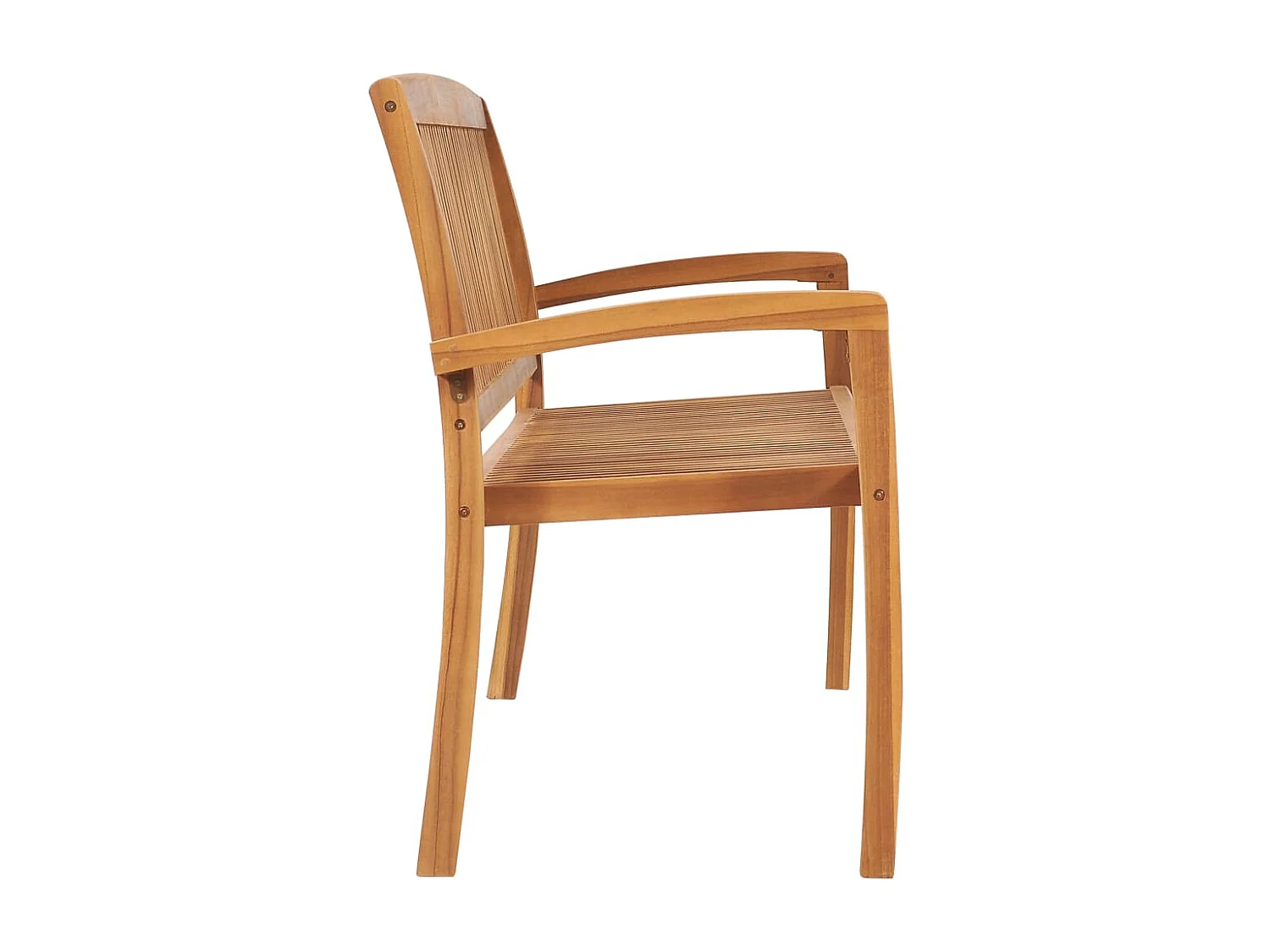 Banc de jardin meuble bois marron 159 x 57.5 x 90 cm 02_0011687