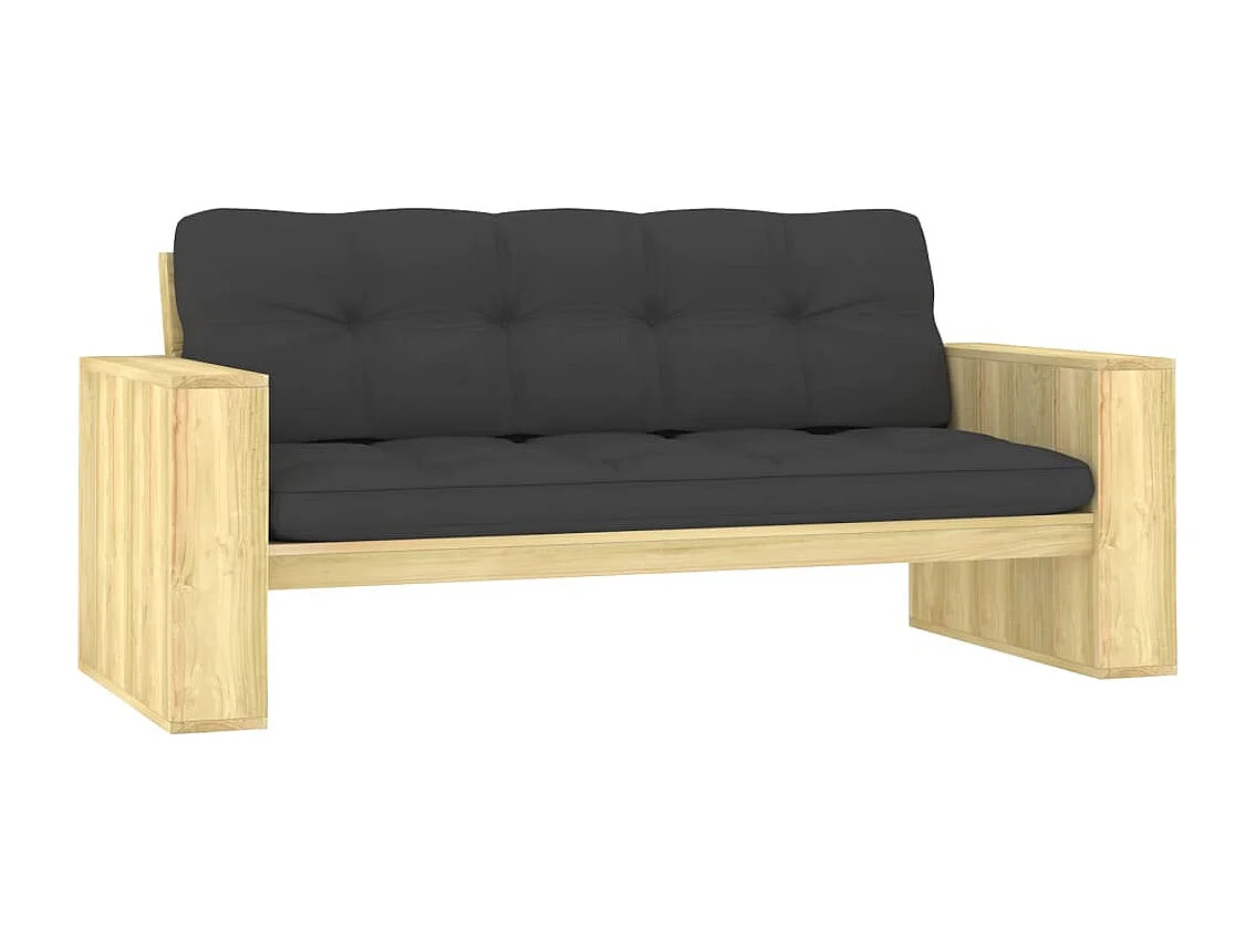Banc de jardin meuble 179 x 76 x 76 cm 02_0011627