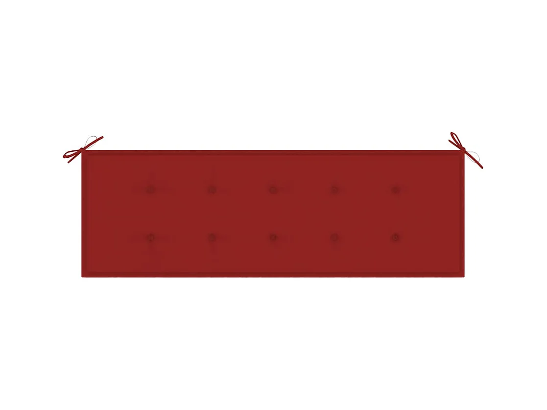 Banc de jardin meuble bois marron 159 x 57.5 x 90 cm 02_0011696