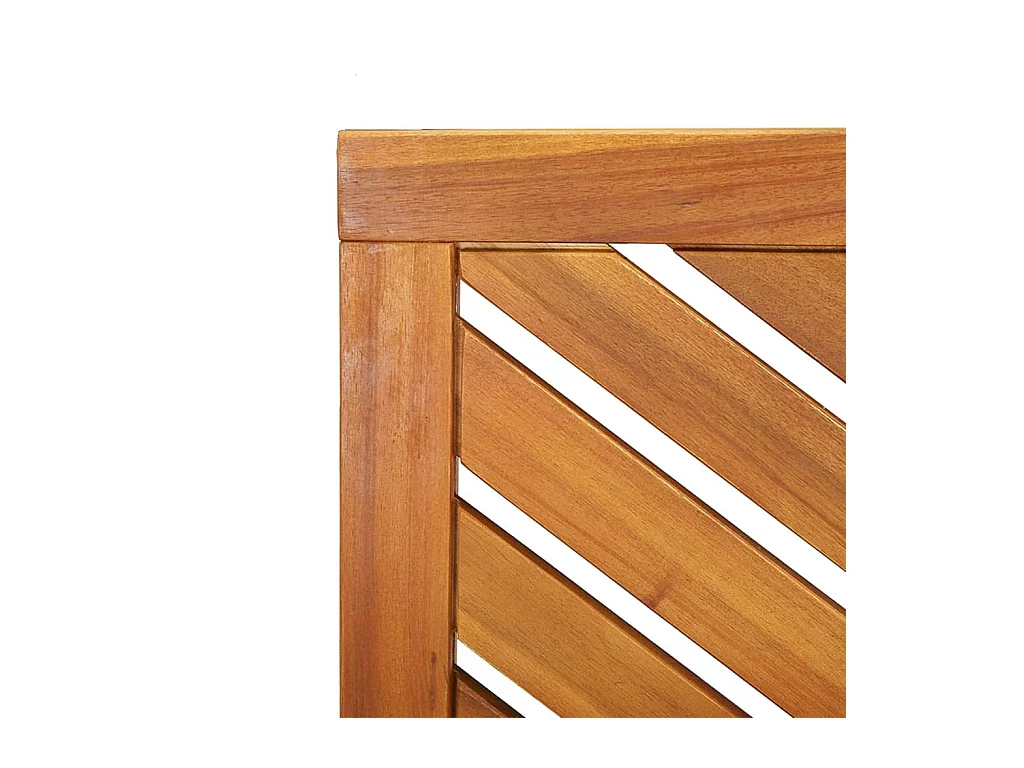 Banc de jardin meuble bois marron 109 x 62.5 x 89 cm 02_0011156