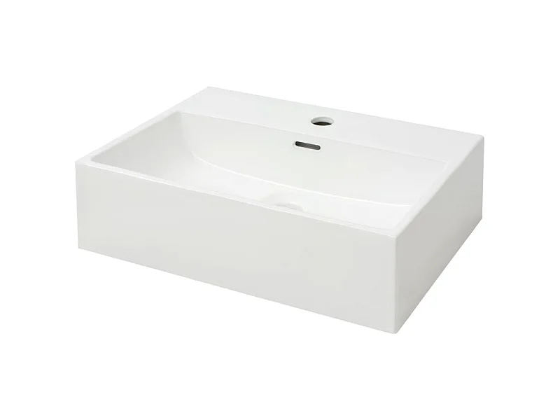 Vasque salle de bain blanche 51.5 x 38.5 x 15 cm 02_0002533
