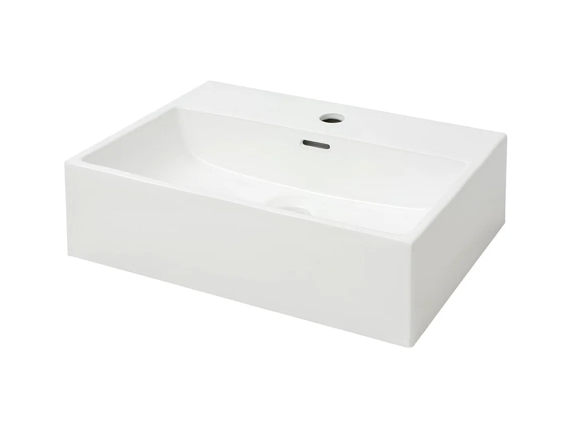 Vasque salle de bain blanche 51.5 x 38.5 x 15 cm 02_0002533