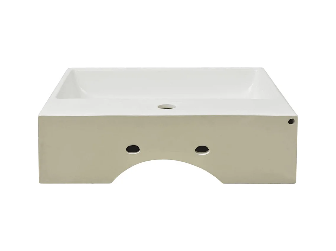 Vasque salle de bain blanche 51.5 x 38.5 x 15 cm 02_0002533