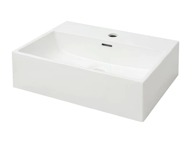 Vasque salle de bain blanche 51.5 x 38.5 x 15 cm 02_0002533