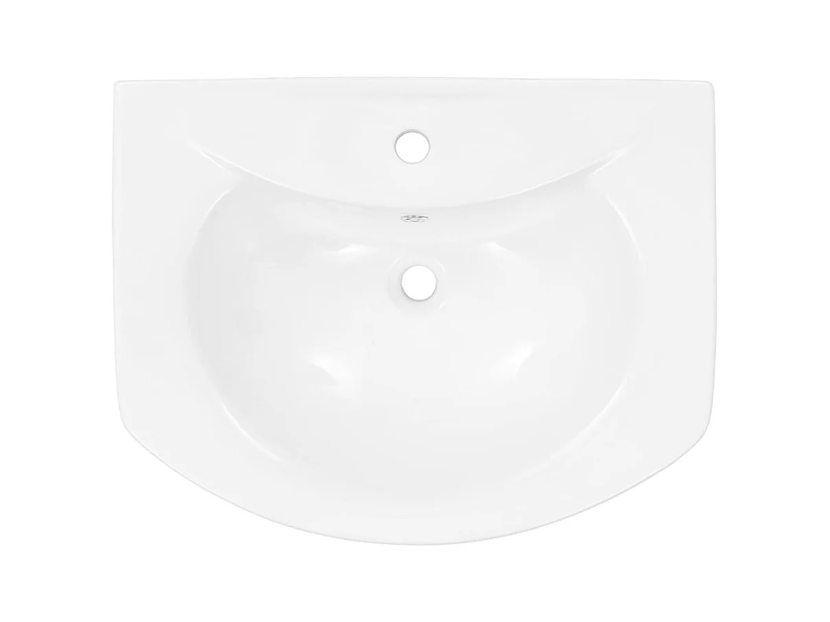 Lavabo freestanding con base in ceramica bianca 65x52 cm 02_0002568