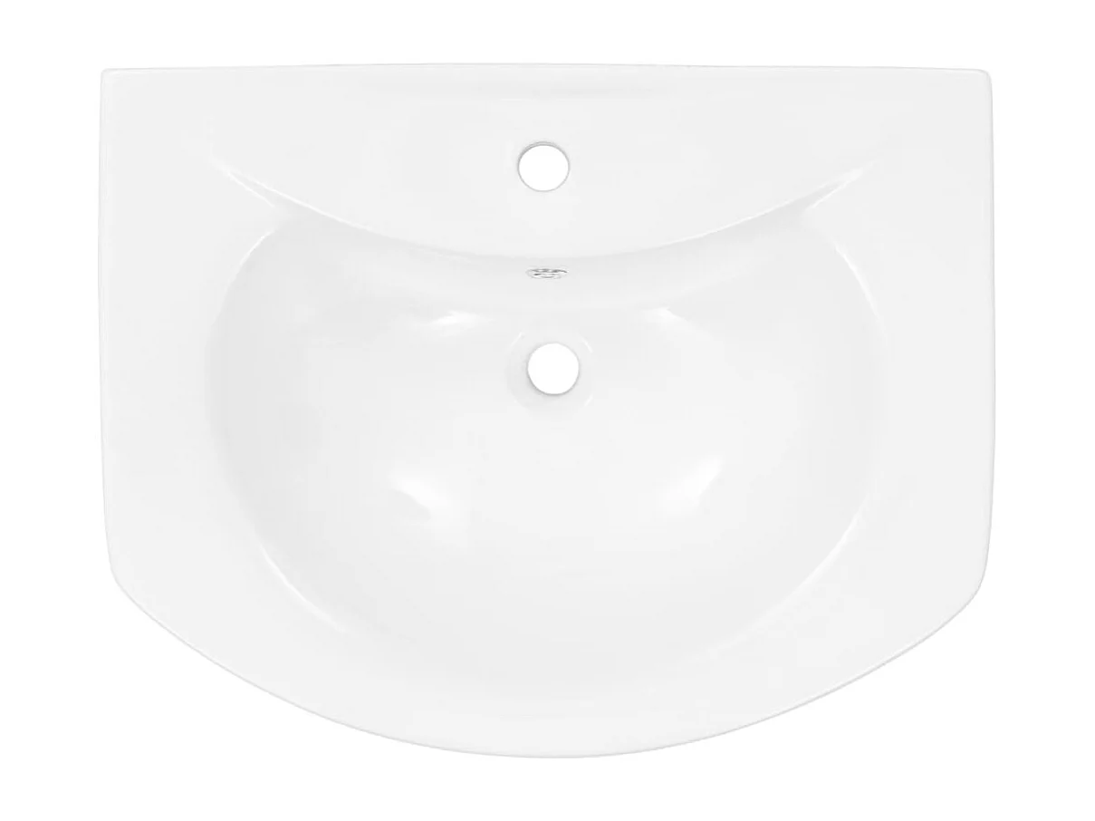 Lavabo freestanding con base in ceramica bianca 65x52 cm 02_0002568