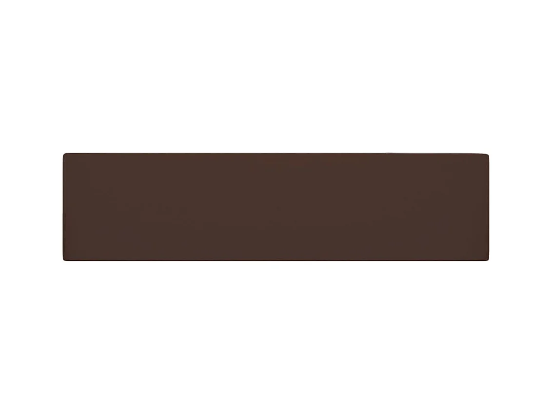 Pia de banheiro com transbordamento em cerâmica marrom escuro 02_0002737