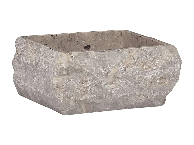 Lavabo cuadrado 30x30x13 cm mármol gris 02_0002820