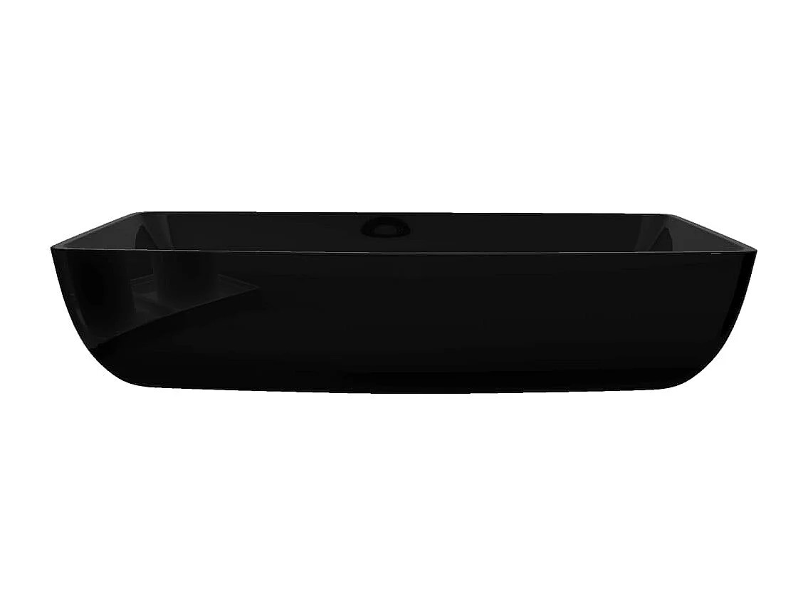 Pia retangular de cerâmica para banheiro preto 02_0002498