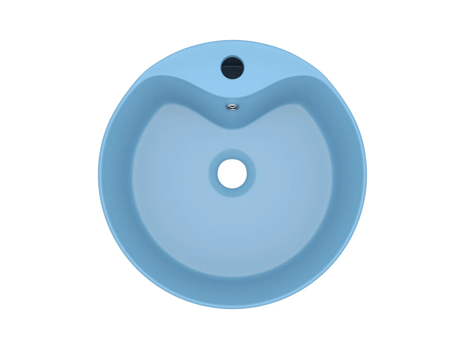 Lavabo de luxe avec bleue 36 x 36 x 13 cm 02_0002775