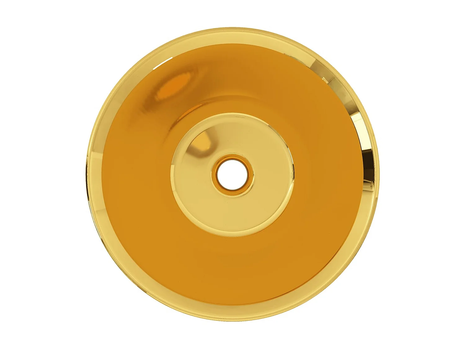 Lavabo rotondo 42 x 14 cm ceramica oro 02_0002599