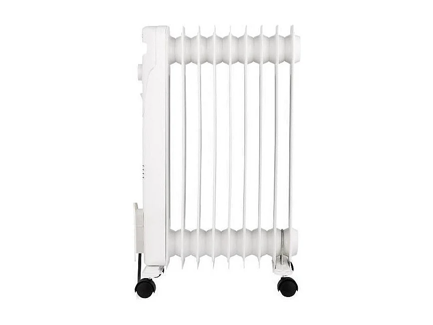Radiateur bain d'huile électrique - 2000 Watts - OCEANIC - 3 puissances - 9 éléments - Mobile - Blanc