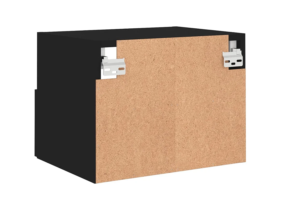 Meubles TV muraux multimédia bois marron 40 x 30 x 30 cm 02_0028907