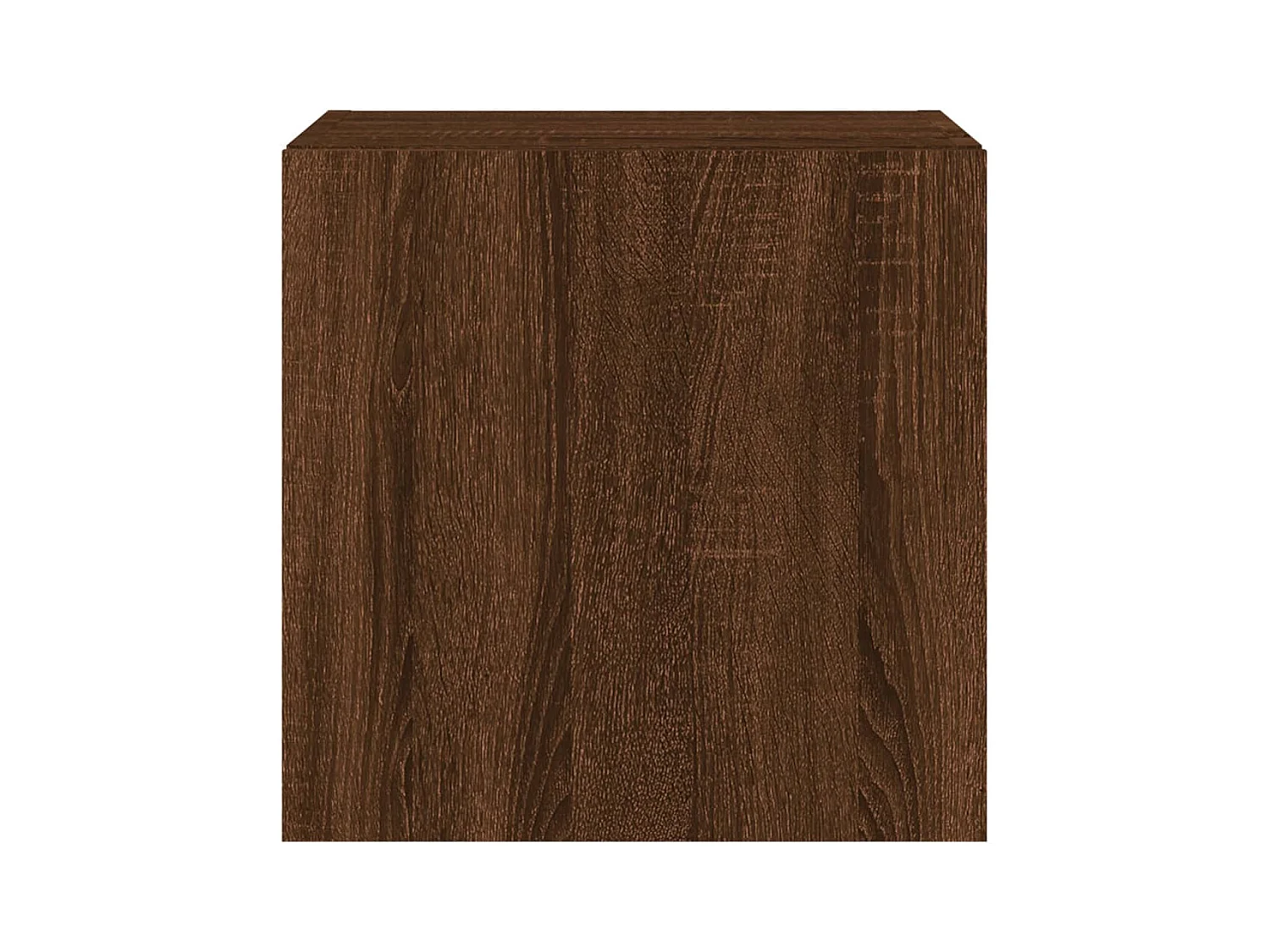 Mobile TV da parete scaffale multimediale credenza TV sala da pranzo soggiorno camera da letto luci LED 2 pezzi rovere 40,5 x 35 x 40 cm marrone 02_0029162