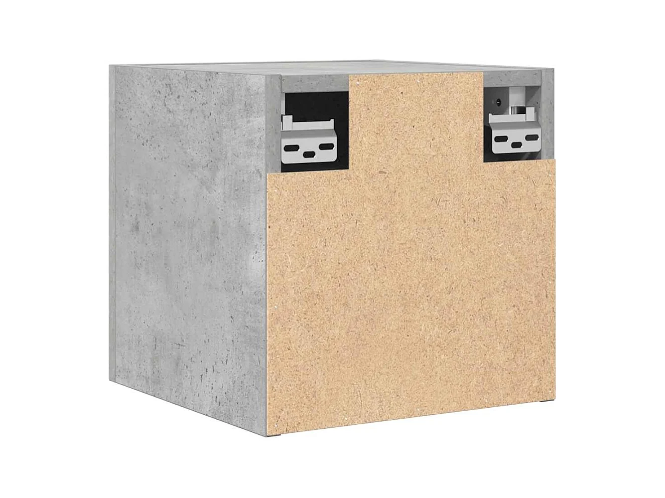 Meubles TV muraux multimédia grise 30.5 x 30 x 30 cm 02_0028904