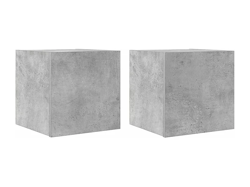 Meubles TV muraux multimédia grise 30.5 x 30 x 30 cm 02_0028904