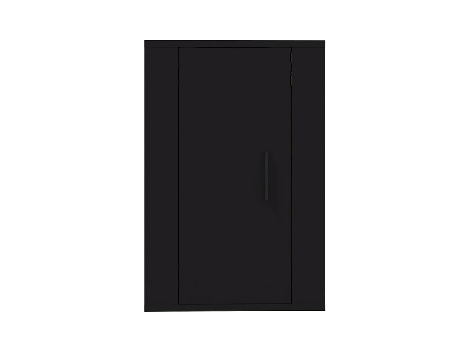 Meubles TV muraux multimédia noire 40 x 34.5 x 60 cm 02_0028914