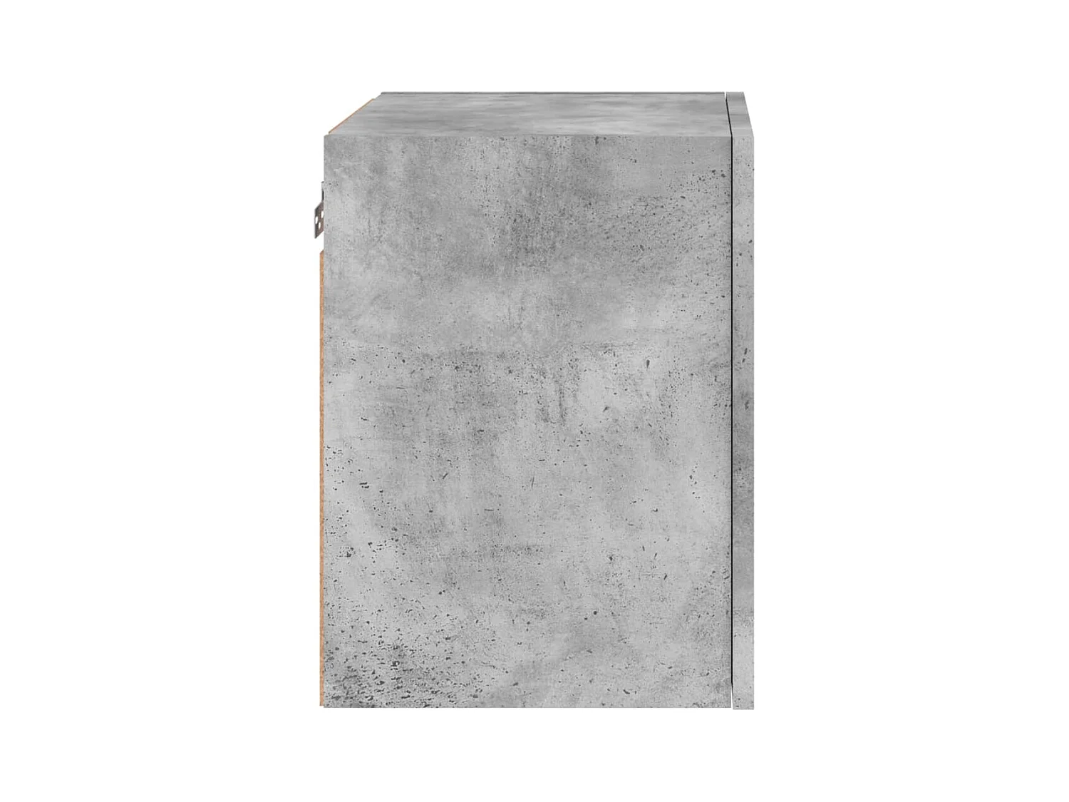 Mueble de TV de pared estante de televisión multimedia buffet de televisión comedor salón dormitorio 2 piezas 40,5 x 30 x 40 cm madera contrachapada gris 02_0028917