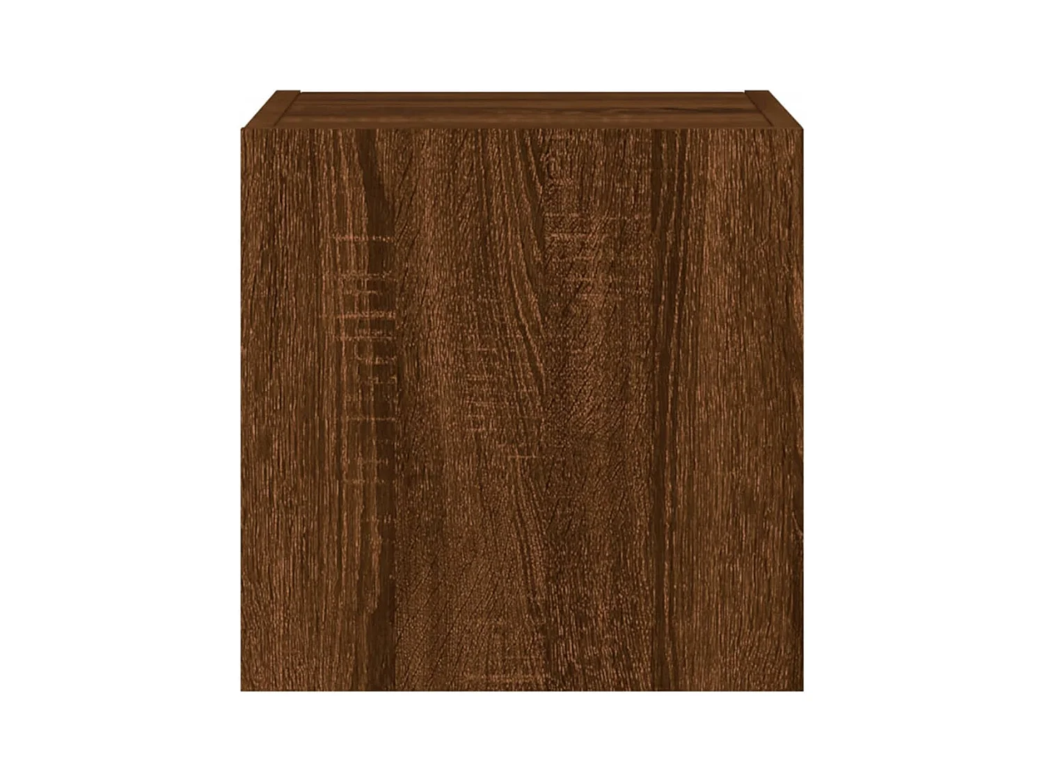 Mobile TV da parete scaffale multimediale credenza TV sala da pranzo soggiorno camera da letto luci LED 2 pezzi rovere 30,5 x 35 x 30 cm marrone 02_0029158