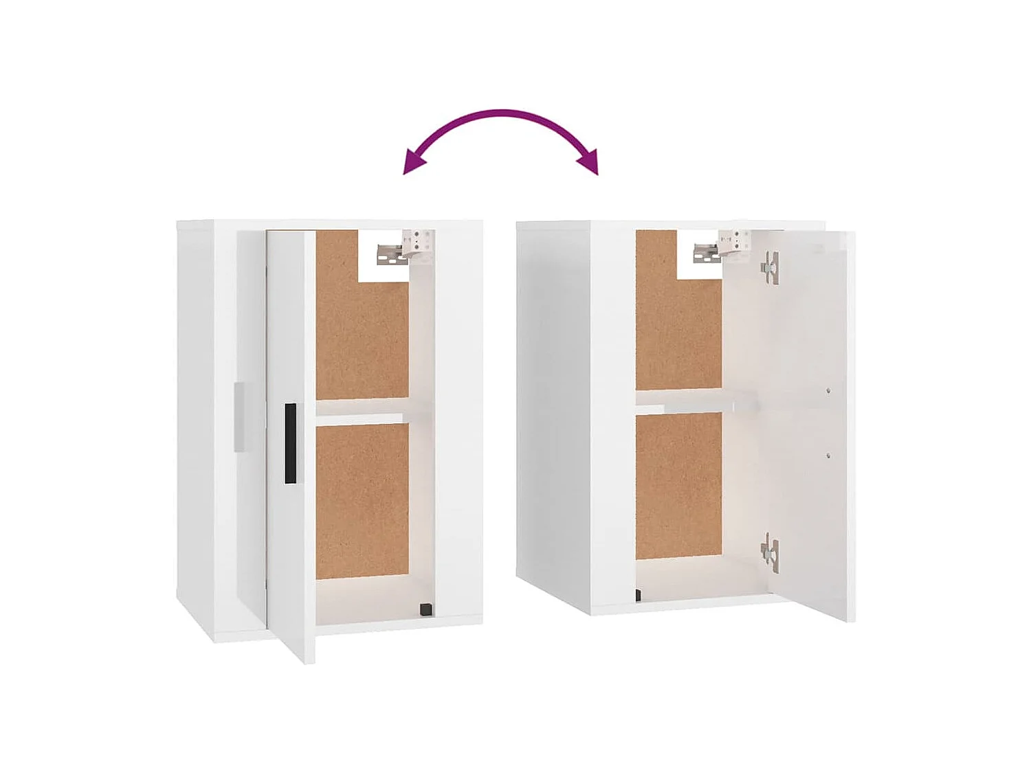 Meubles TV muraux multimédia blanc 40 x 34.5 x 60 cm 02_0028948