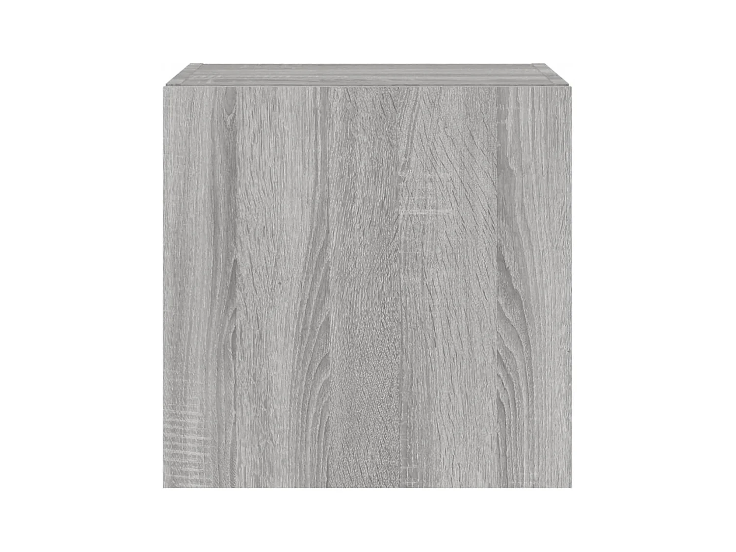 Mueble TV de pared estantería multimedia aparador televisión TV comedor salón dormitorio y luces LED 2 piezas sonoma 40,5 x 35 x 40 cm gris 02_0029151