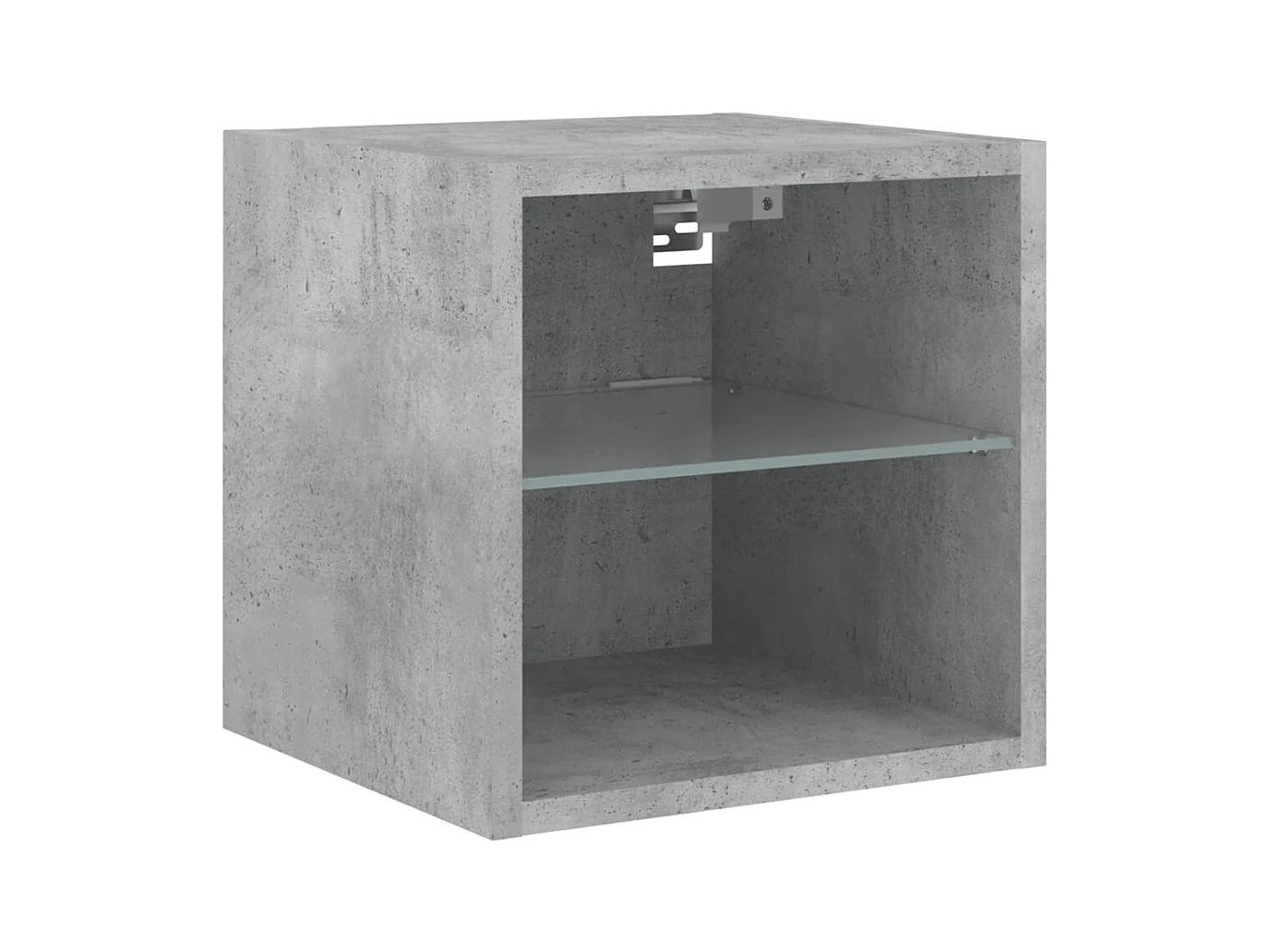 Meubles TV muraux multimédia grise 30 x 28.5 x 30 cm 02_0029125