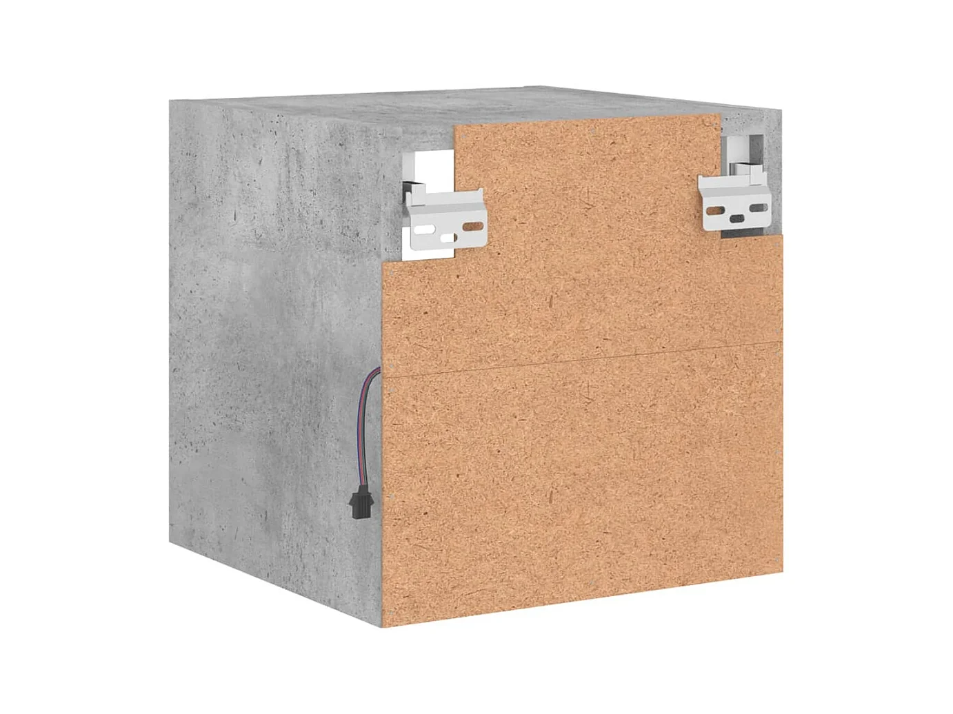 Meubles TV muraux multimédia grise 30 x 28.5 x 30 cm 02_0029125