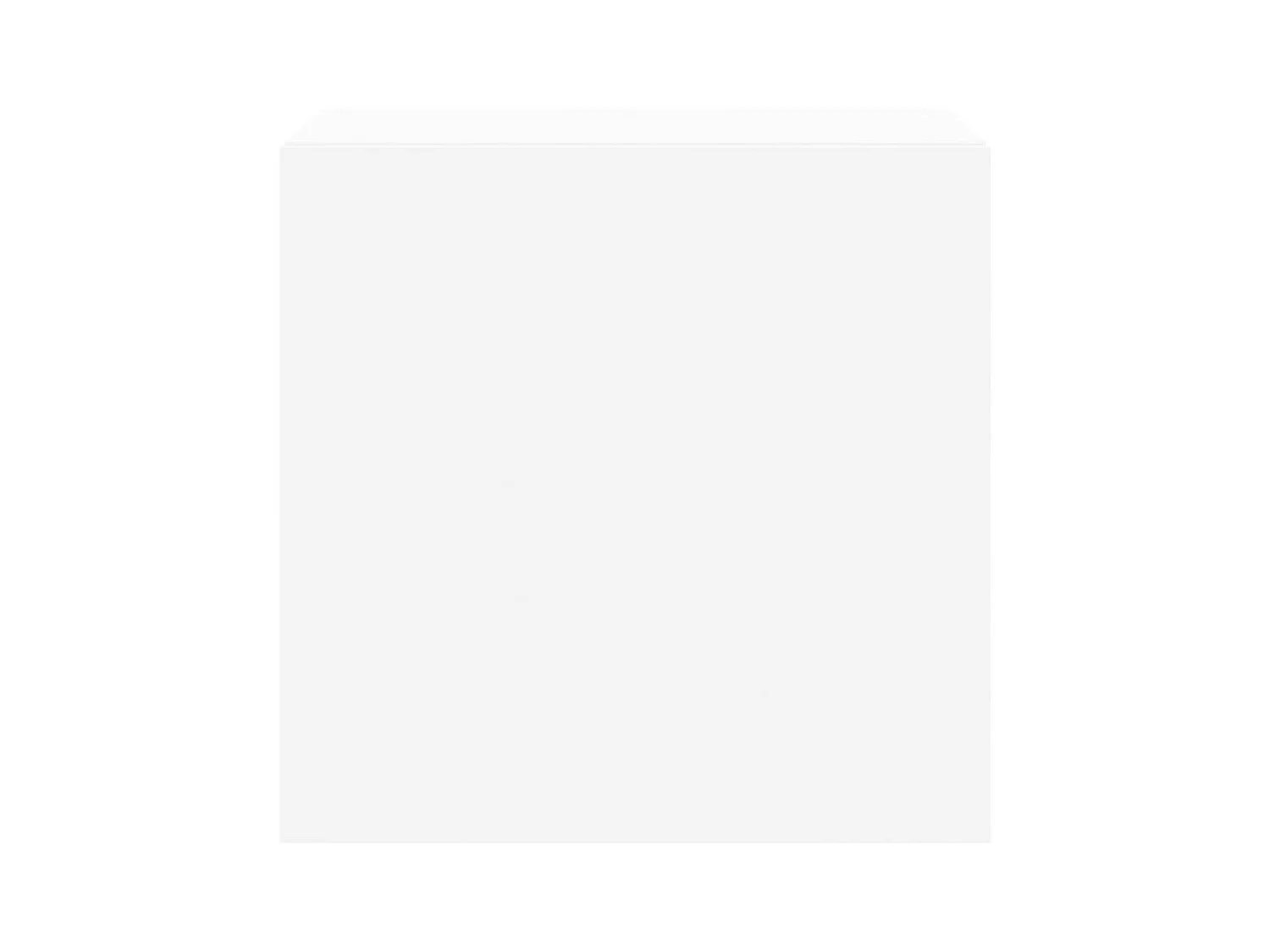 Mueble de TV de pared estante multimedia aparador de televisión TV comedor salón dormitorio con luces LED 2 piezas 40,5 x 35 x 40 cm blanco 02_0029103