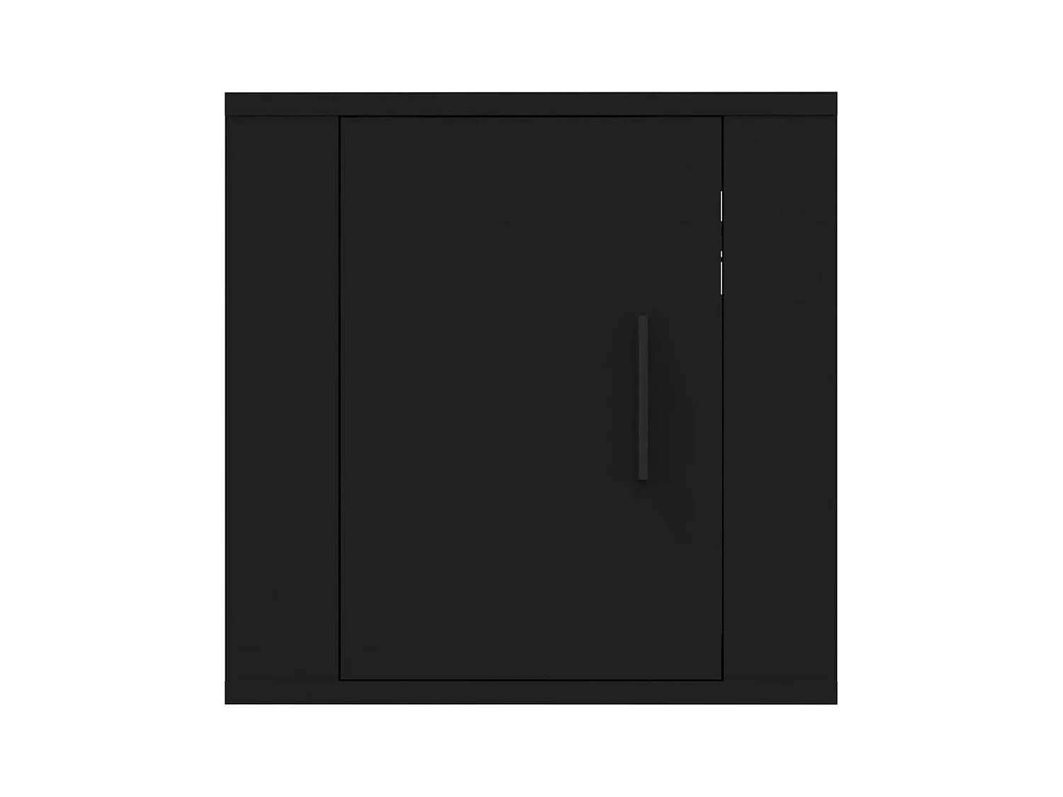 Meubles TV muraux multimédia noire 40 x 34.5 x 40 cm 02_0028911