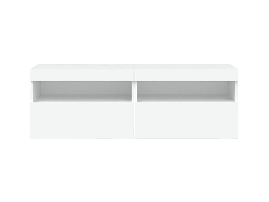 Meubles TV muraux multimédia blanc 60 x 30 x 40 cm 02_0029109