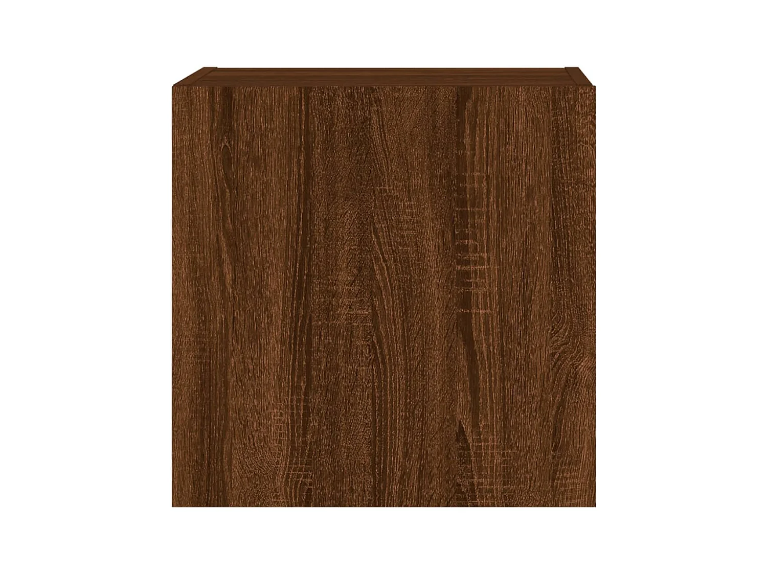 Mueble TV de pared estantería multimedia para televisión buffet de televisión comedor salón dormitorio 2 piezas roble 40,5 x 30 x 40 cm marrón 02_0028969