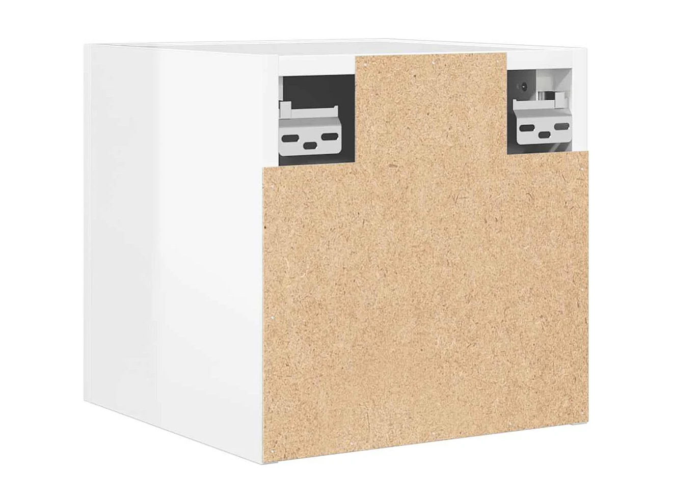 Meubles TV muraux multimédia blanc 30.5 x 30 x 30 cm 02_0028945