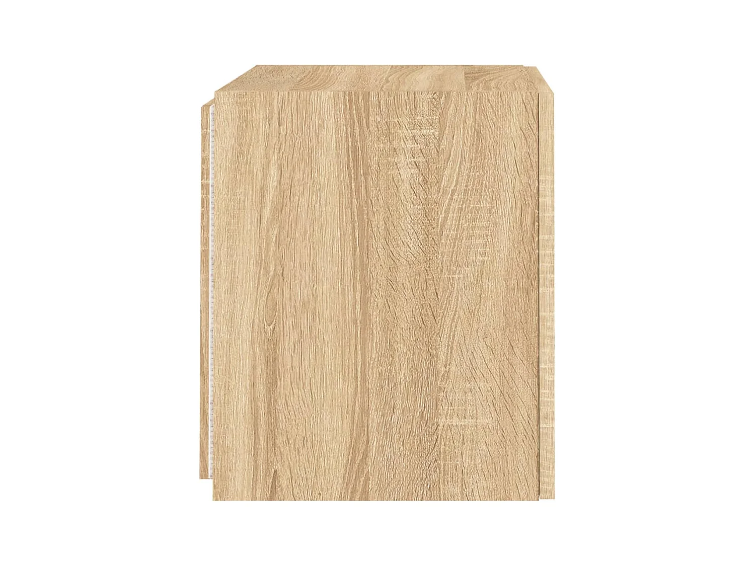 Mobile TV da parete scaffale multimediale credenza TV sala da pranzo soggiorno camera da letto luci LED 2 pezzi rovere Sonoma 40,5 x 35 x 40 cm marrone 02_0029175