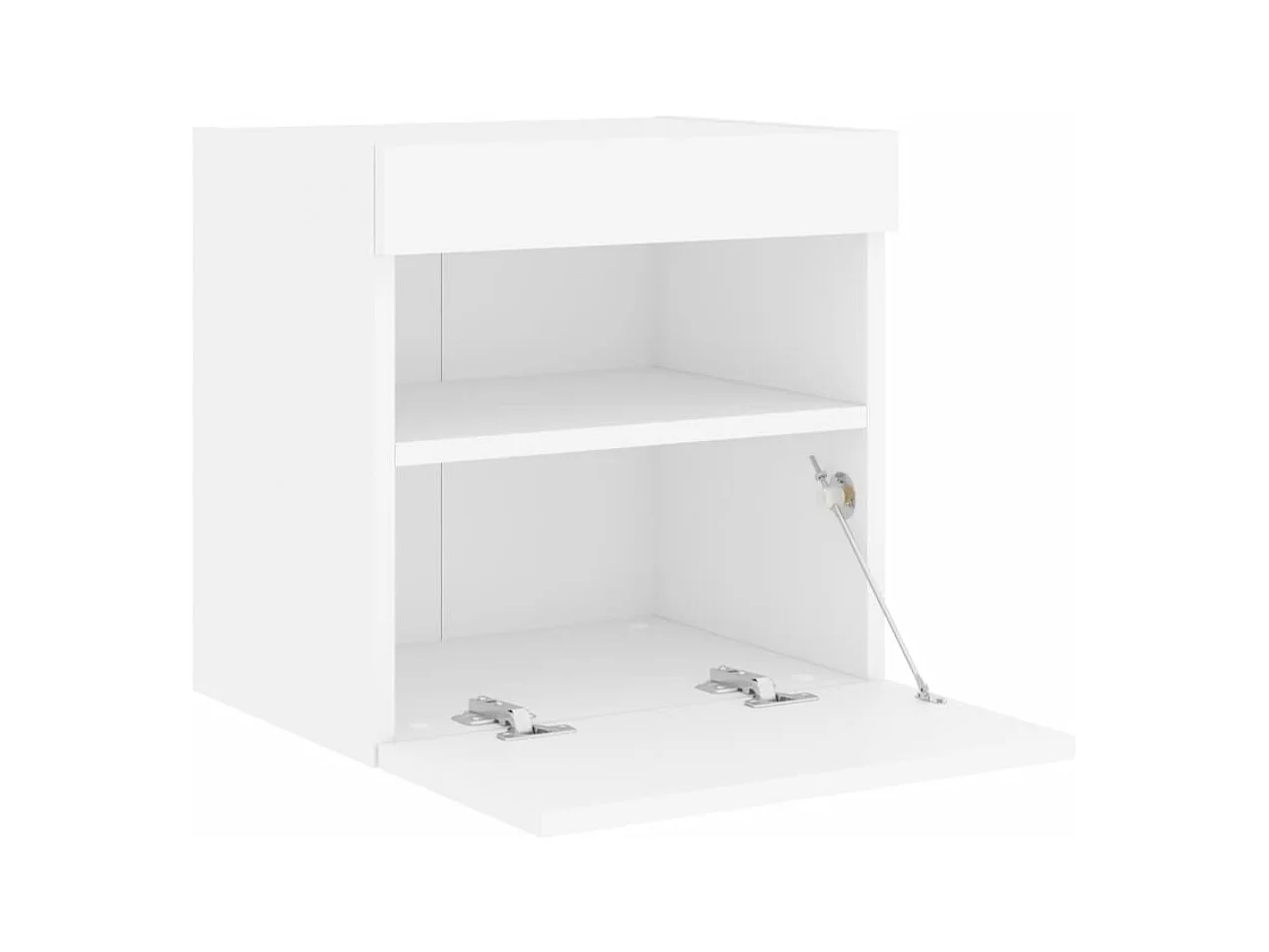 Meubles TV muraux multimédia blanc 40 x 30 x 40 cm 02_0029099