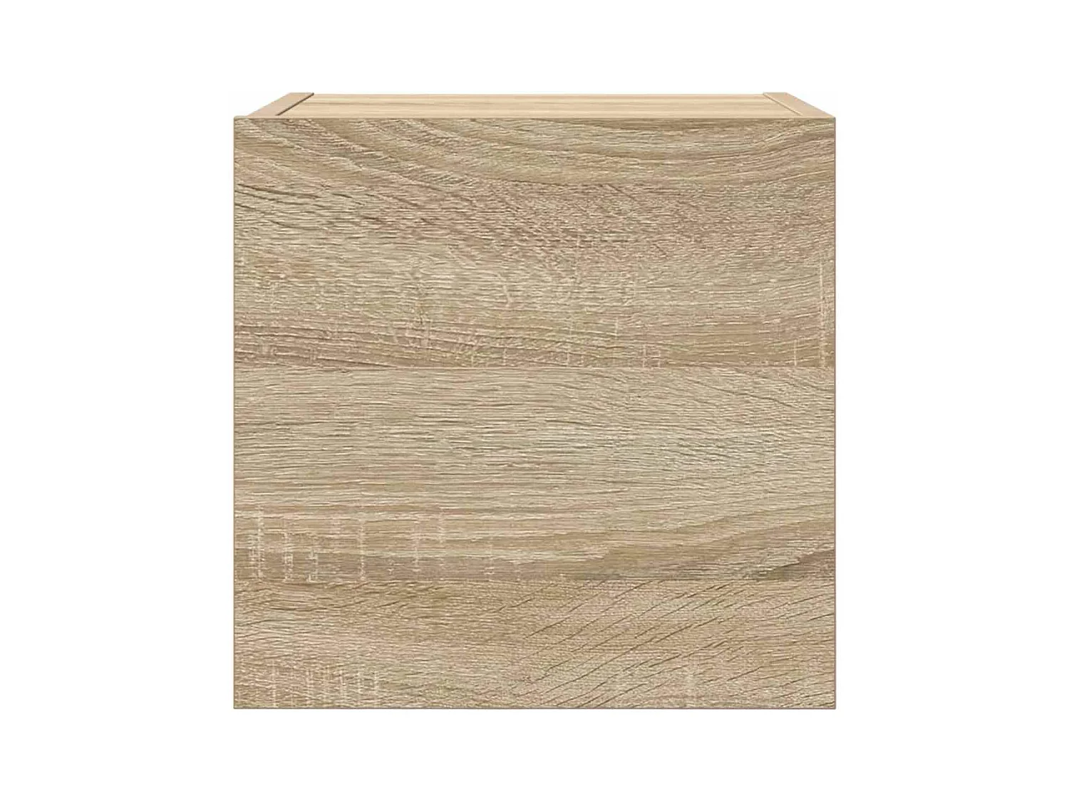 Mueble TV de pared estante para televisión multimedia buffet de televisión comedor salón dormitorio 2 piezas roble sonoma 30,5 x 30 x 30 cm marrón 02_0028992