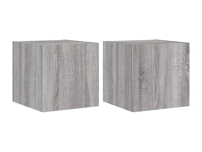 Meubles TV muraux multimédia grise 45442 x 35 x 30 cm 02_0029148