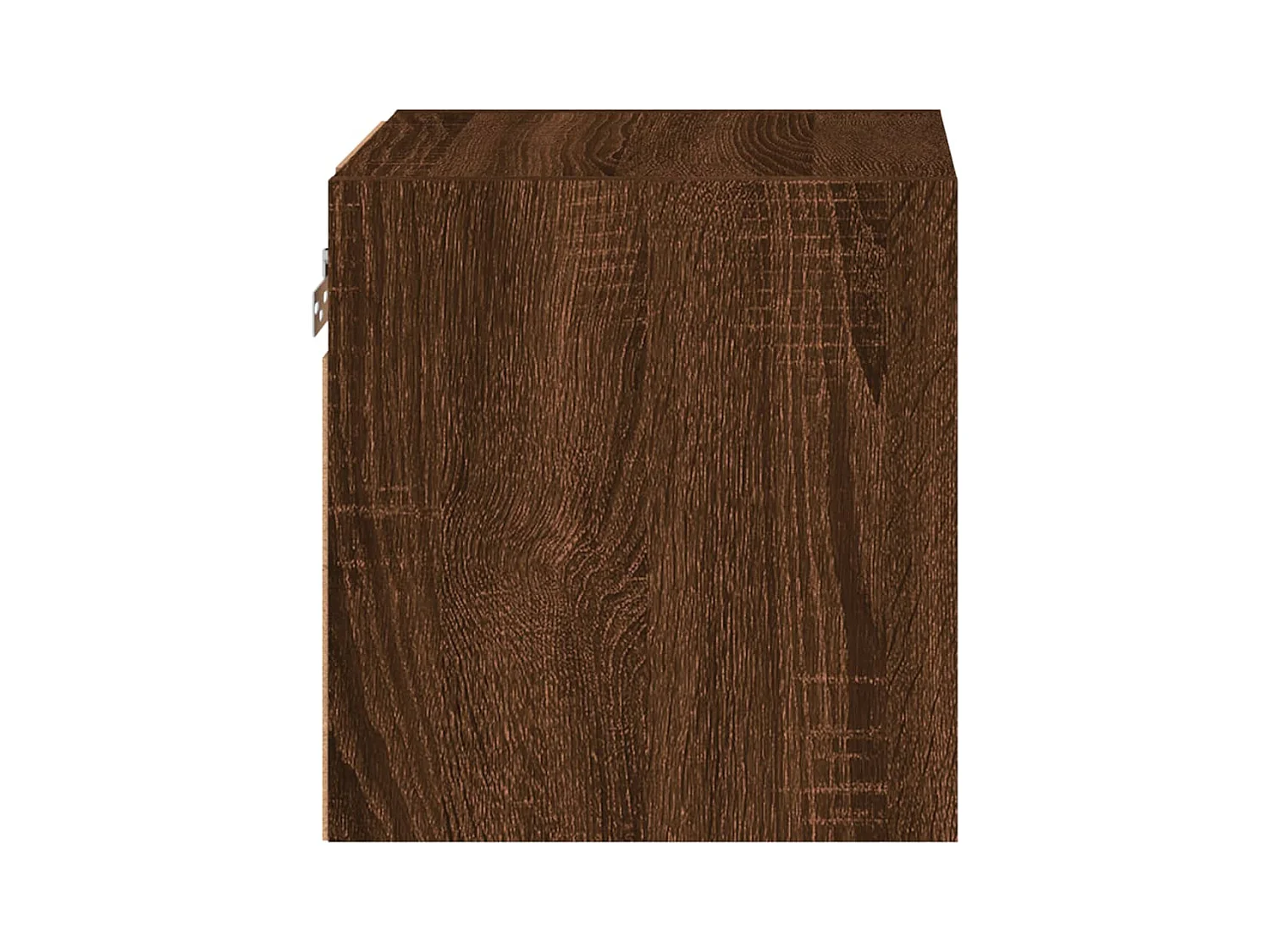 Mobile TV da parete scaffale multimediale credenza TV sala da pranzo soggiorno camera da letto luci LED 2 pezzi rovere 30 x 28,5 x 30 cm marrone 02_0029157