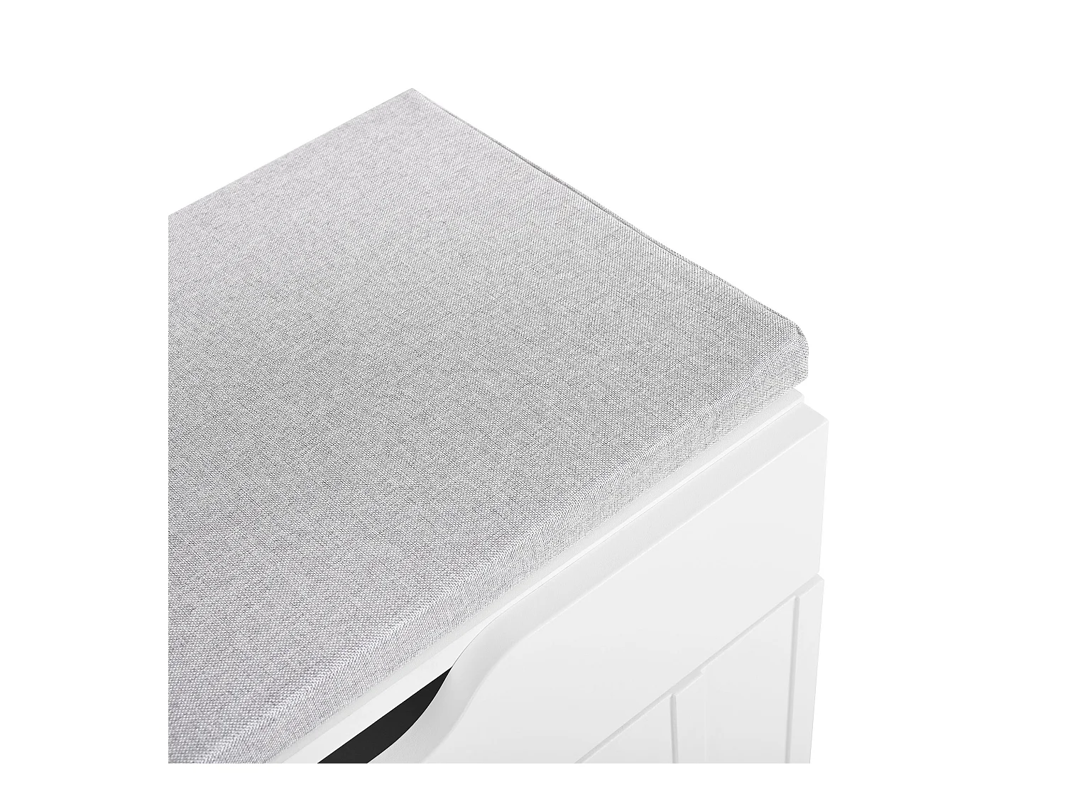 Meuble à chaussures blanc - Meuble à chaussures avec 1 tiroir et 3 portes - pour couloir et chambre